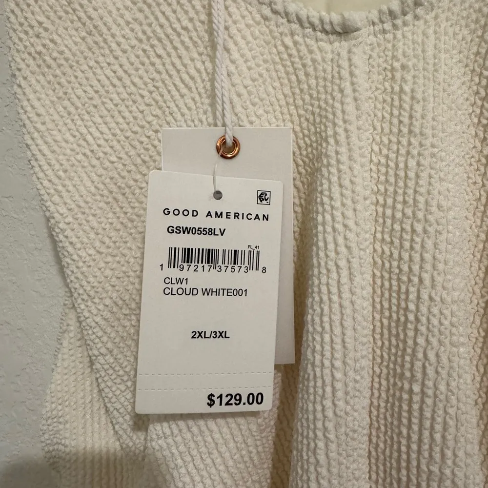 Good American Always Fits Modern Tank Swimsuit - Image 12