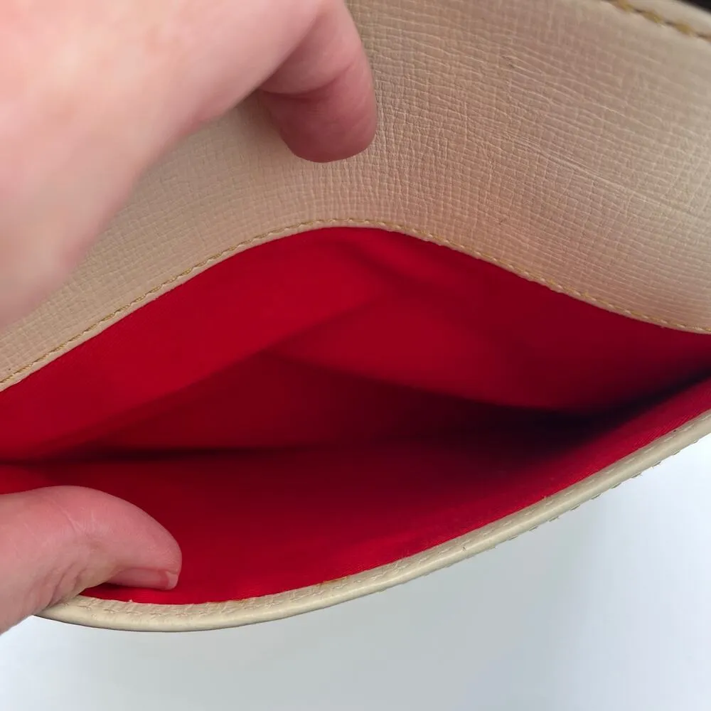 Dooney & Bourke Women's Triple Zip White Leather Crossbody Bag - Image 14