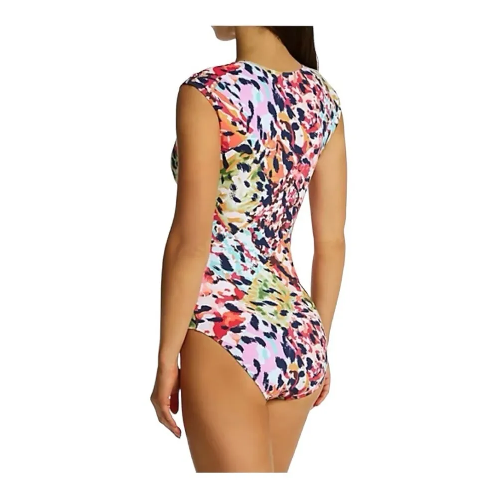 Bleu Rod Beattie Party
Animal Cap Sleeve Mio One
Piece Swimsuit size 10 - Image 3