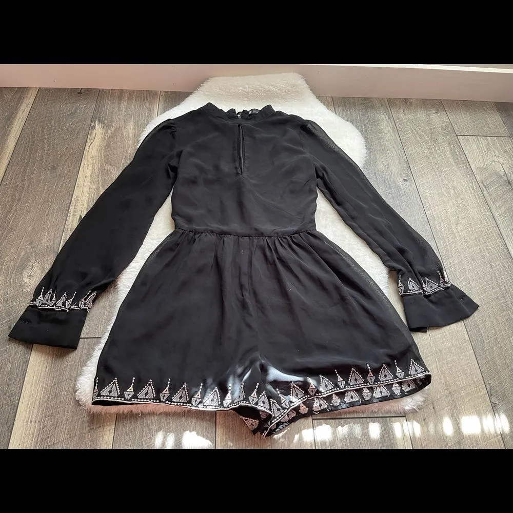 Black House of Harlow Revolve Hendrix Romper - Image 2