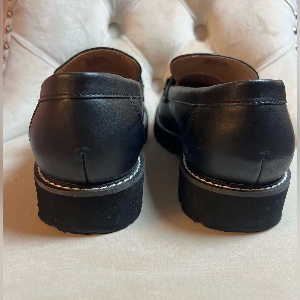 BCBGeneration‎ Black and Beige Flats, Loafers - Image 5