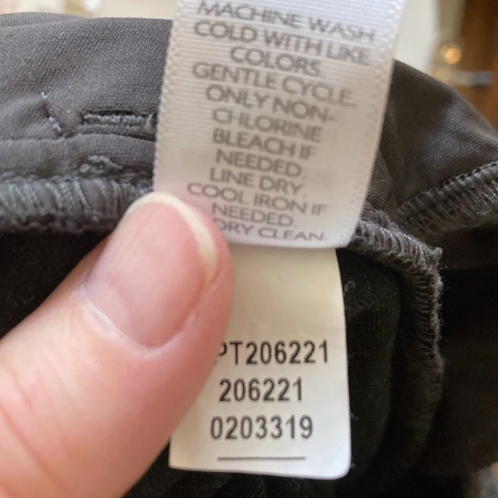 J. Jill Ponte Slim Leg Pant Size Small (C19)‎ Gray - Image 10