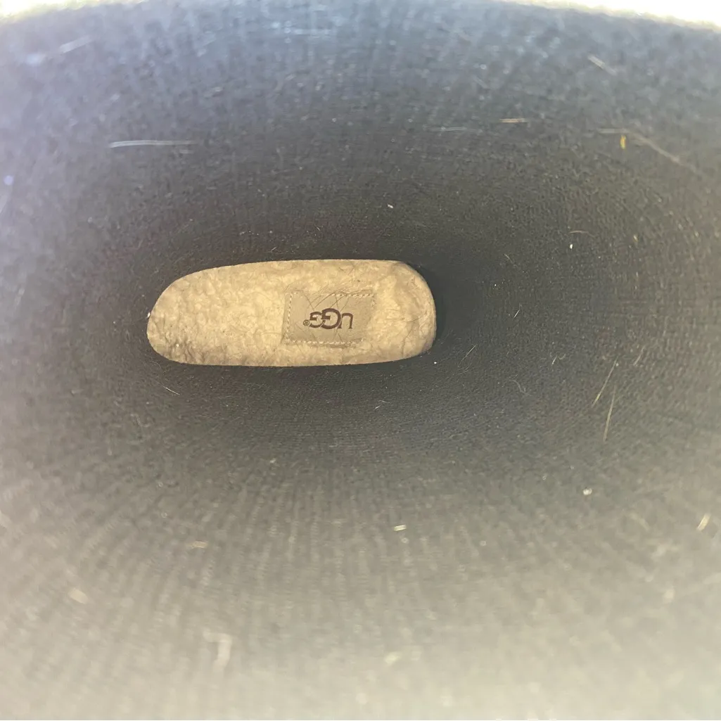 UGG Black Matte Tall Rain Boots - Image 7