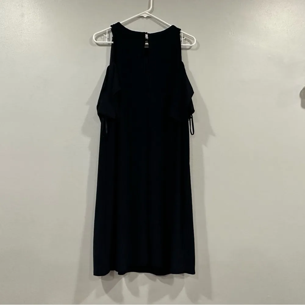 Nine West Navy Blue Cold Shoulder Dress 12 - Image 5