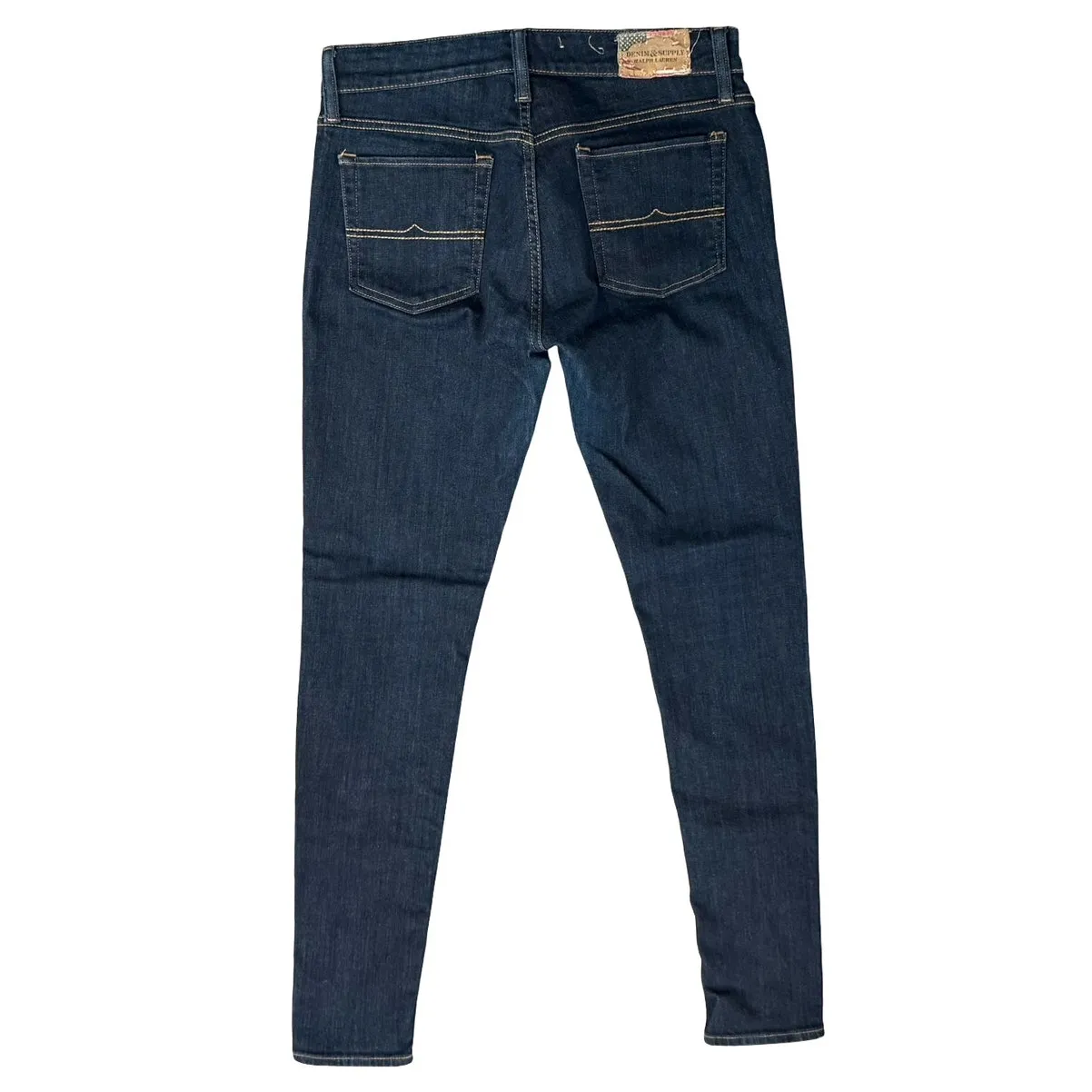 Denim and Supply Ralph Lauren Skinny Dark Wash Blue High Rise Jeans size 29 / 32 - Image 2