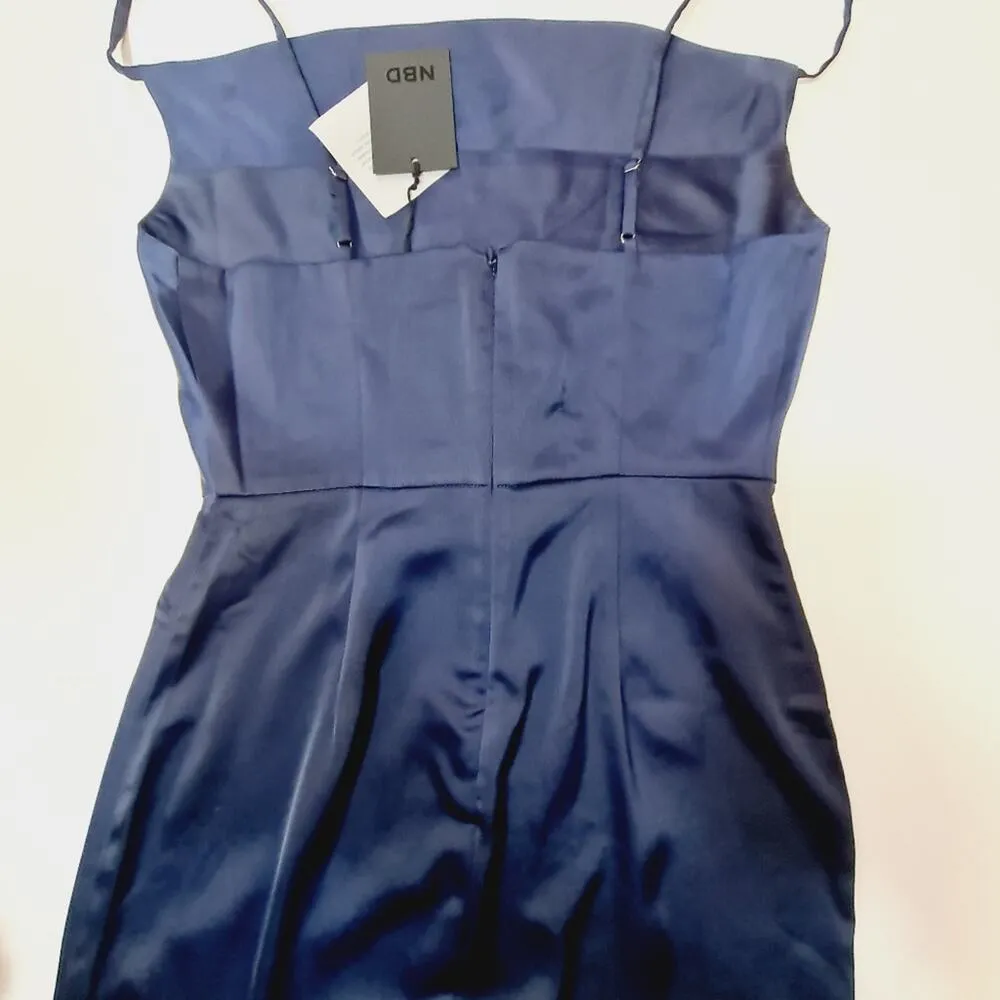 NBD Lila Gown in Blueberry Small - Image 10