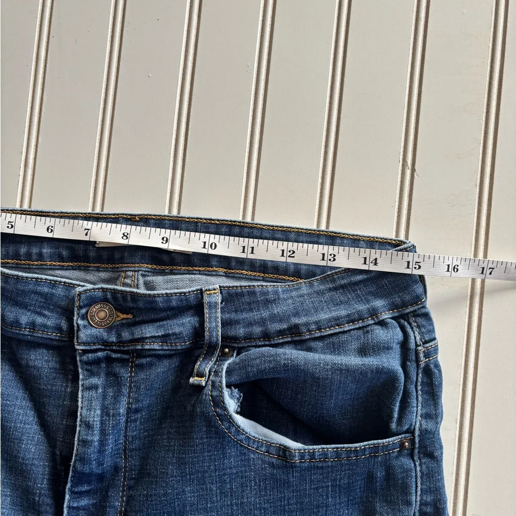 Levi's 721 Women's Skinny Jeans in Deep Blue - Image 9