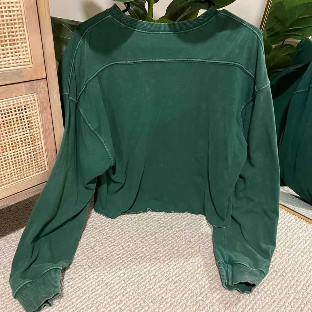 Green Women's Long Sleeve - Image 2