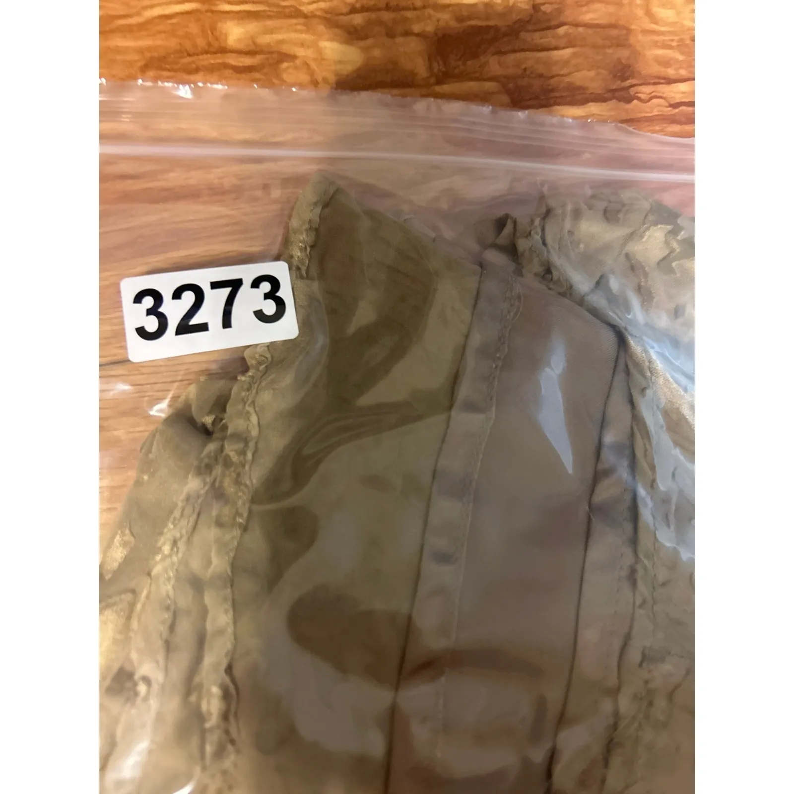 Soft Surroundings Women Skirt‎ L Beige Jacquard Satin Lined Flowy Midi - Image 9