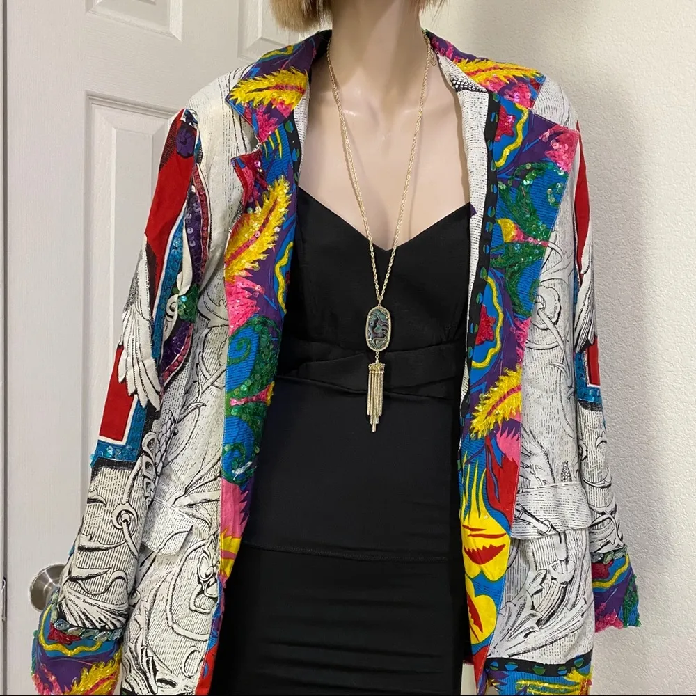 Kendra Scott Rayne Blue Abalone Goldtone Necklace - Image 3