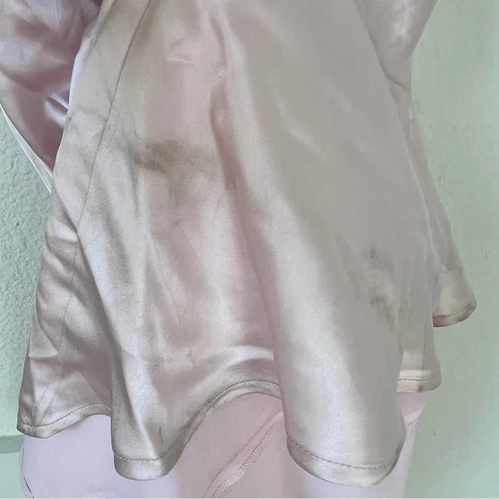 NWT Reformation Pernille Silk Maxi Dress in Cherry Blossom Pink - Image 9