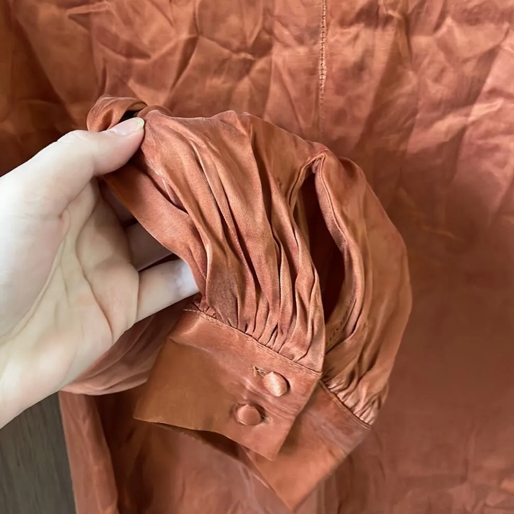 Revolve LPA x  copper mini dress - Image 11