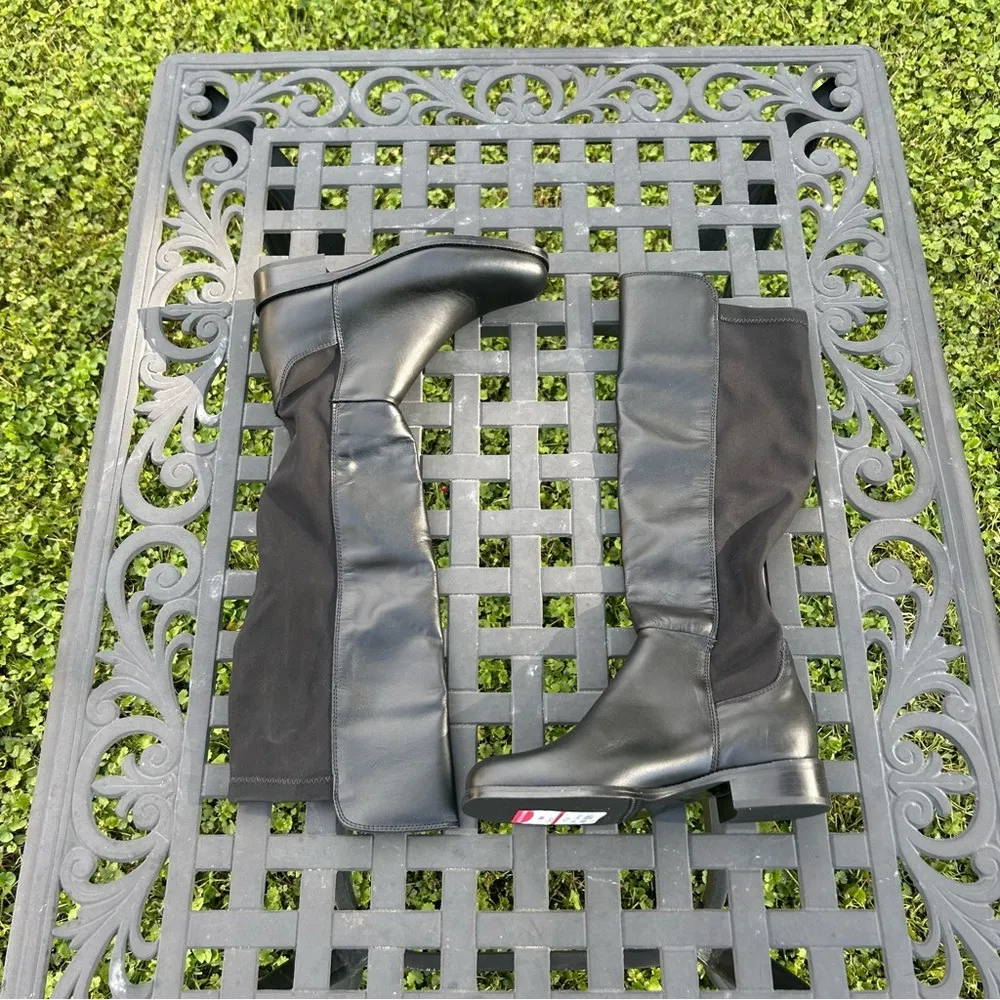 La Canadienne black knee high leather boots size 6‎ - Image 9