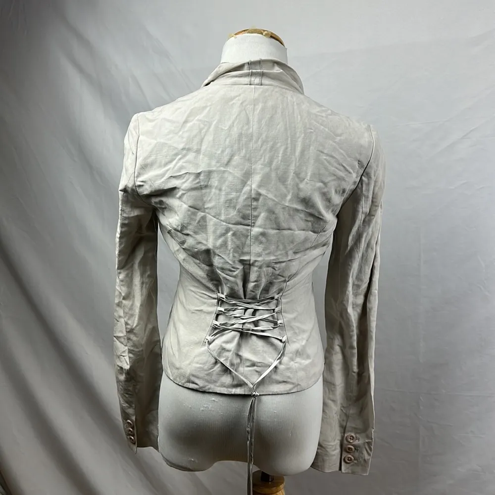 Rebecca Taylor silk blazer size 4 - Image 5