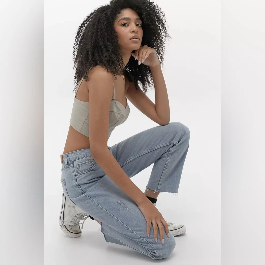 BDG Pax Urban Outfitters Light Blue Denim Jeans Straight Leg | 31x32 - Image 6