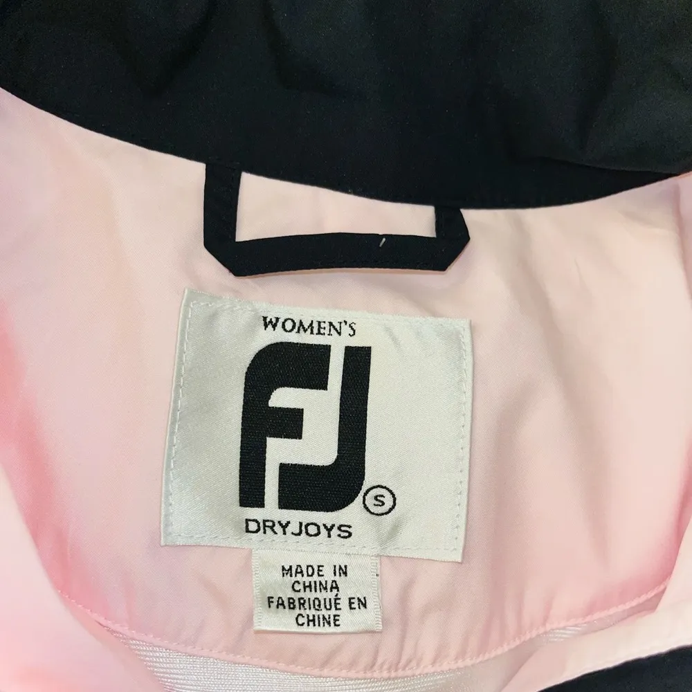 FootJoy  Pink Windbreaker Jacket sz S - Image 4