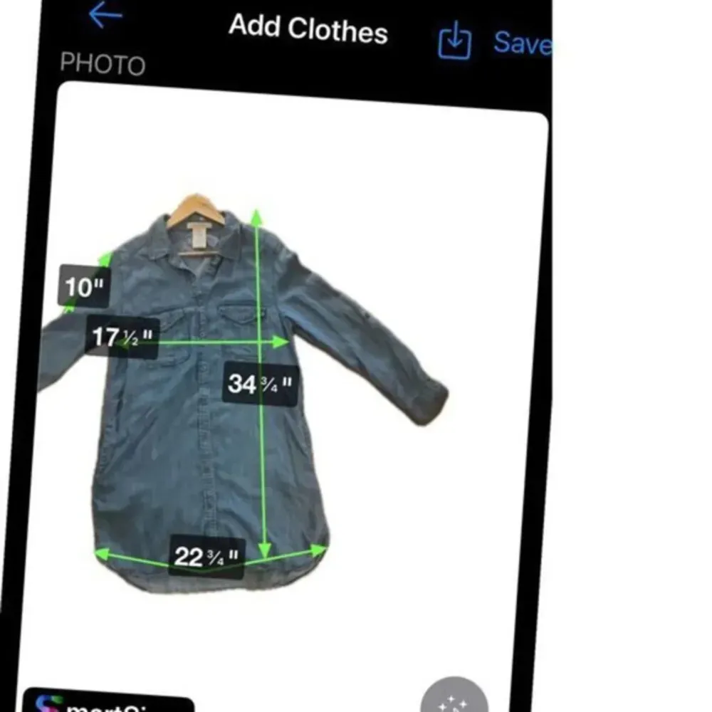 Philosophy Medium Denim‎ Shift Dress - Image 4