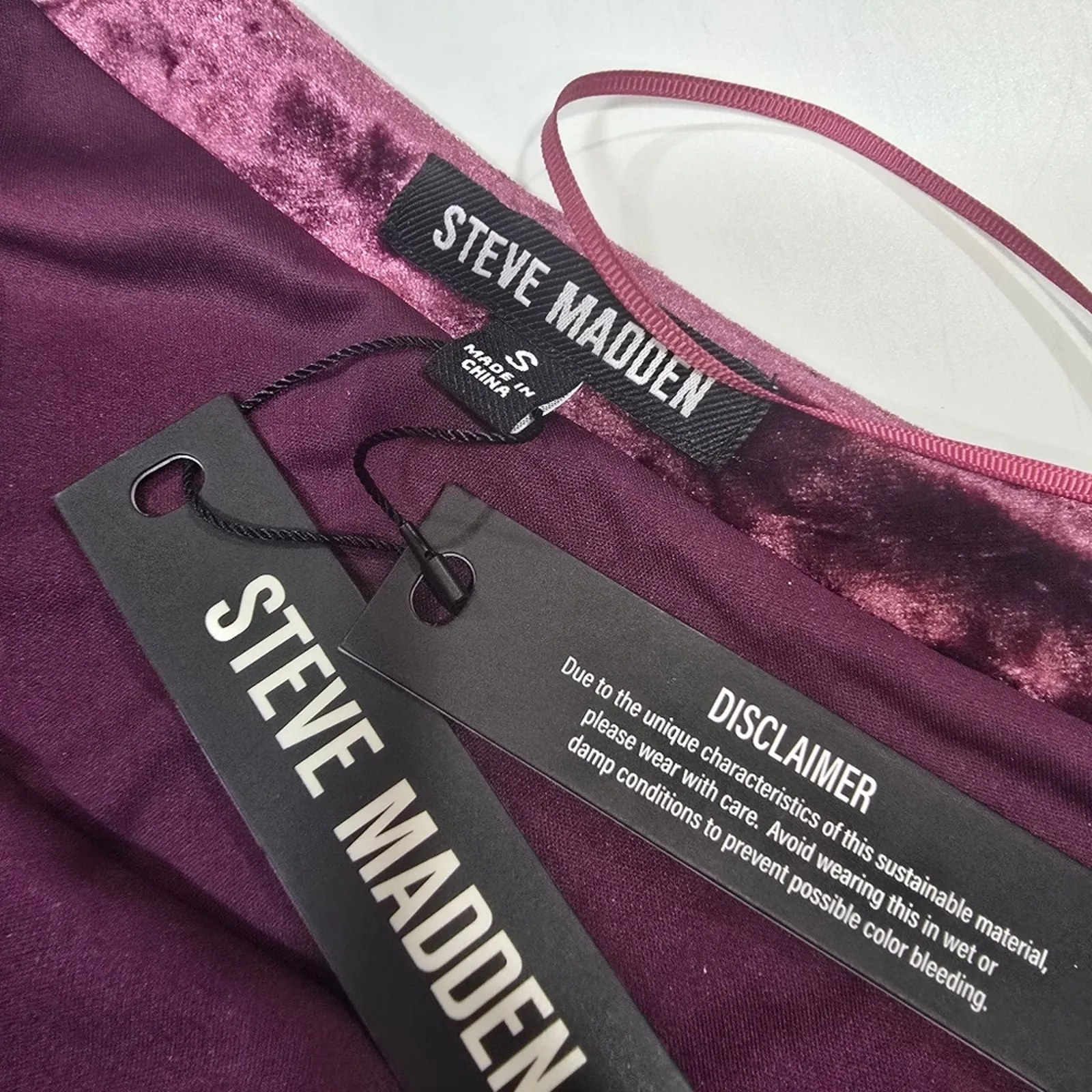 Steve Madden Mirabelle Top in Plum Small - Image 9