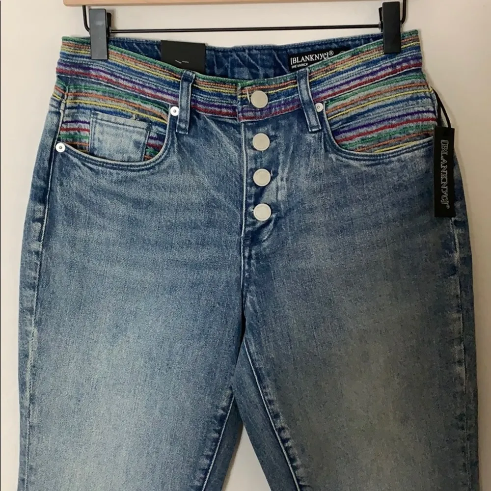 nwt // blank nyc rainbow varick flare crop jeans - Image 94