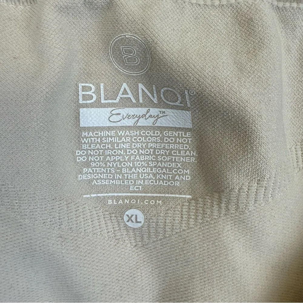 BLANQI EVERYDAY Postpartum Belly Support Girlshort Women's Size XL Pale Nude Tan - Image 4