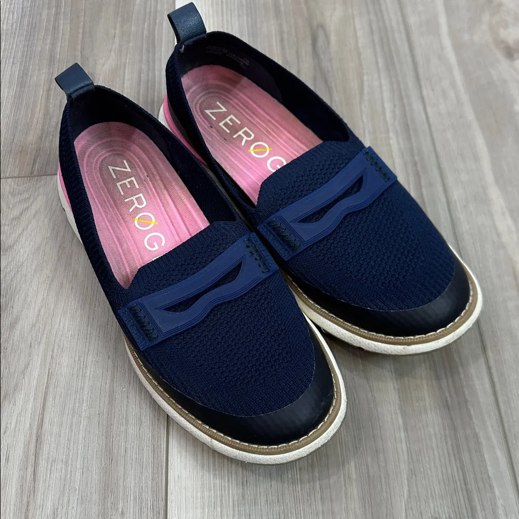 Cole Haan zero ground navy lightweight loafers size 7 - Image 7