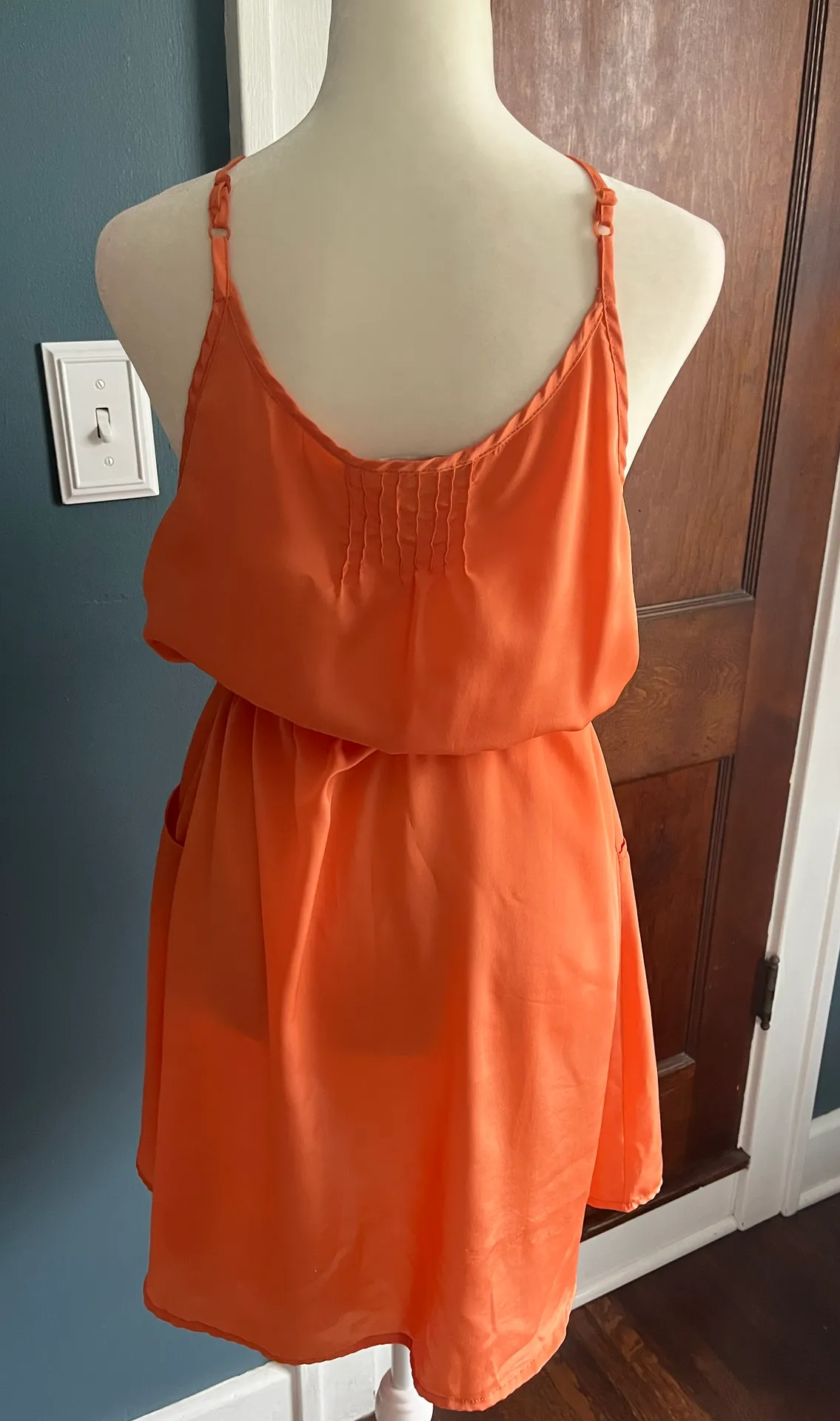 Light Weight Orange 🍊 Sundress - Image 2