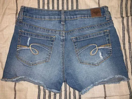 American Flag painted shorts - Image 2