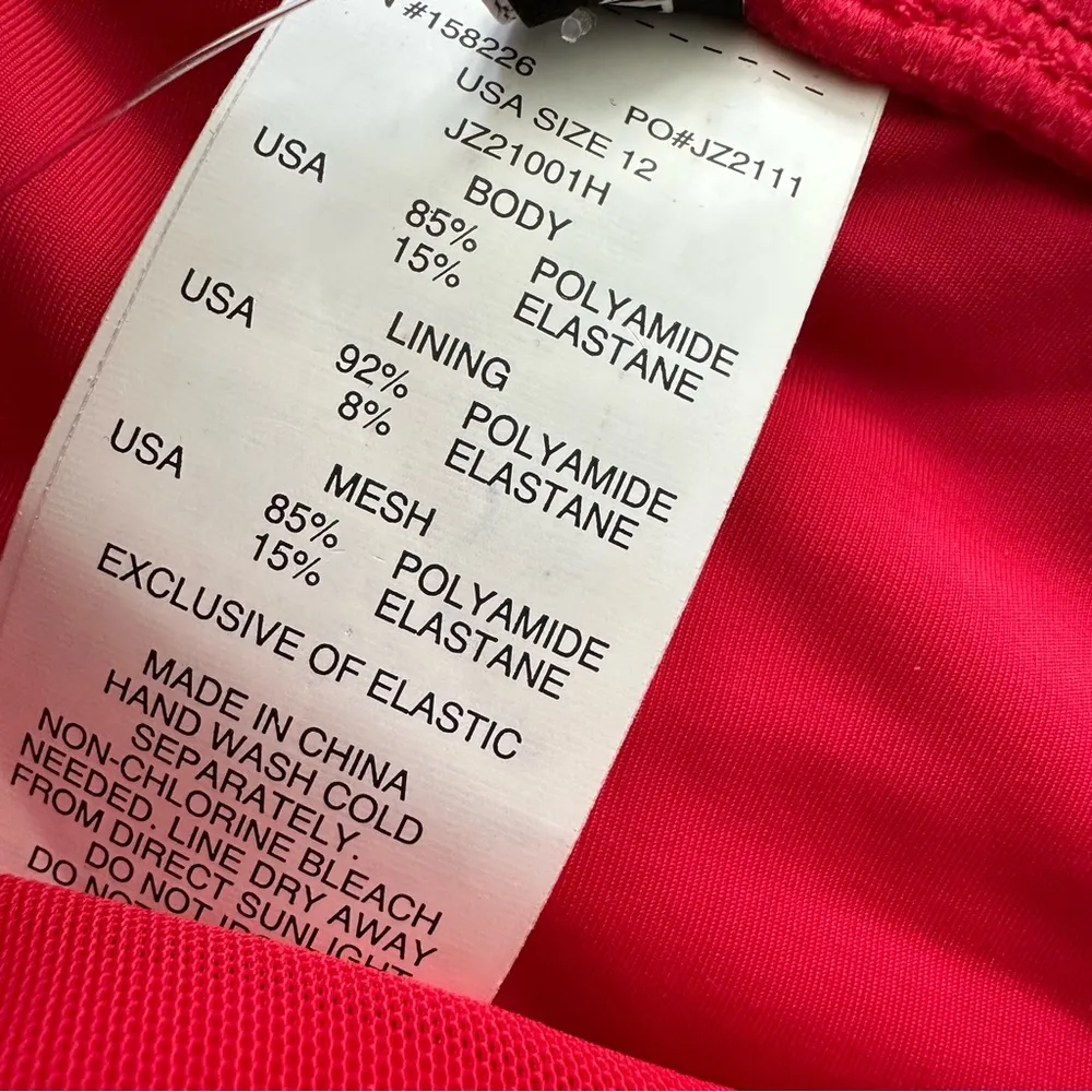 Jantzen Women’s Solid Foldover Bikini Bottom Size 12 - Image 11