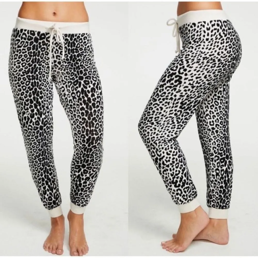 Chaser Leopard Print Sweatpants C24‎ - Image 2