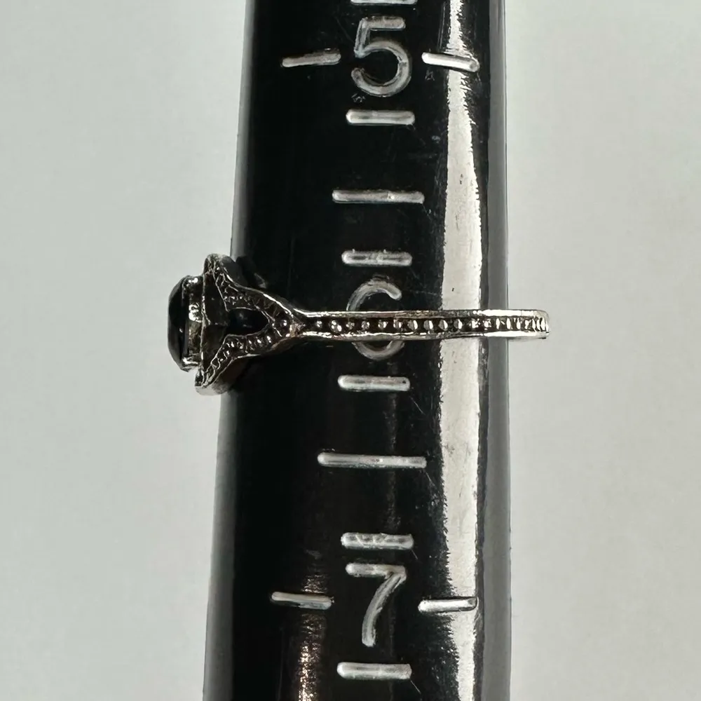 SILVER Tone Boho Midi Ring Size 6 - Image 2