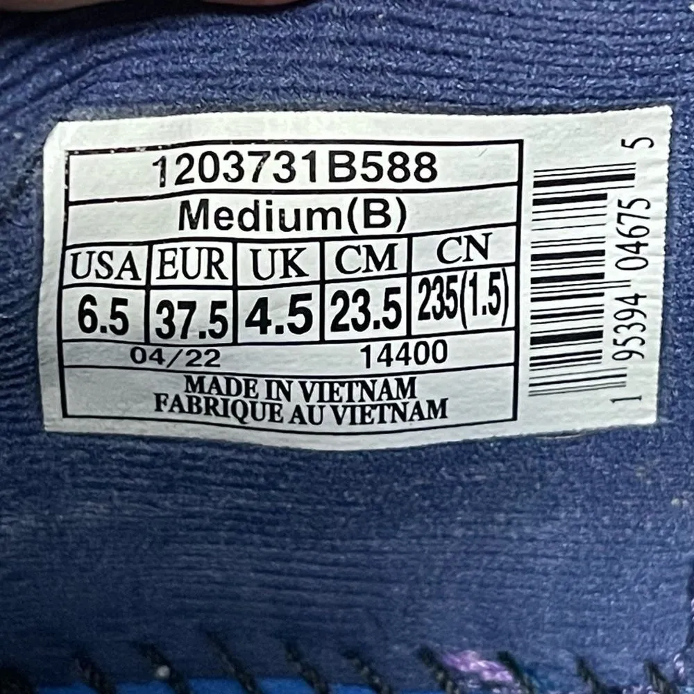 Brooks Launch 9 1203731B588 Lilac & Silver Women's Running Shoes Size 6.5B - Image 3