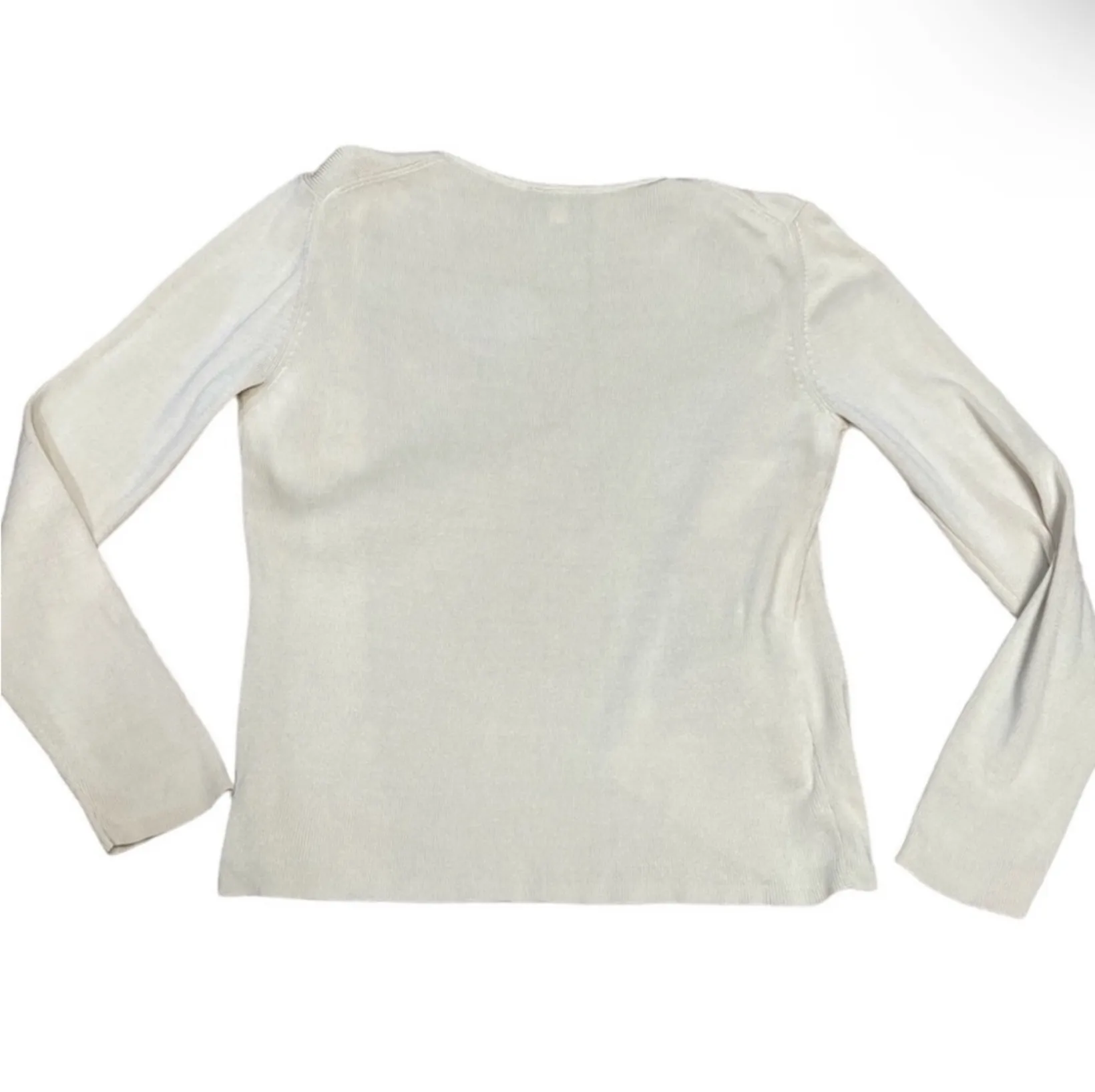 Ann Taylor 100% Silk Cardigan – Size M   - Image 3