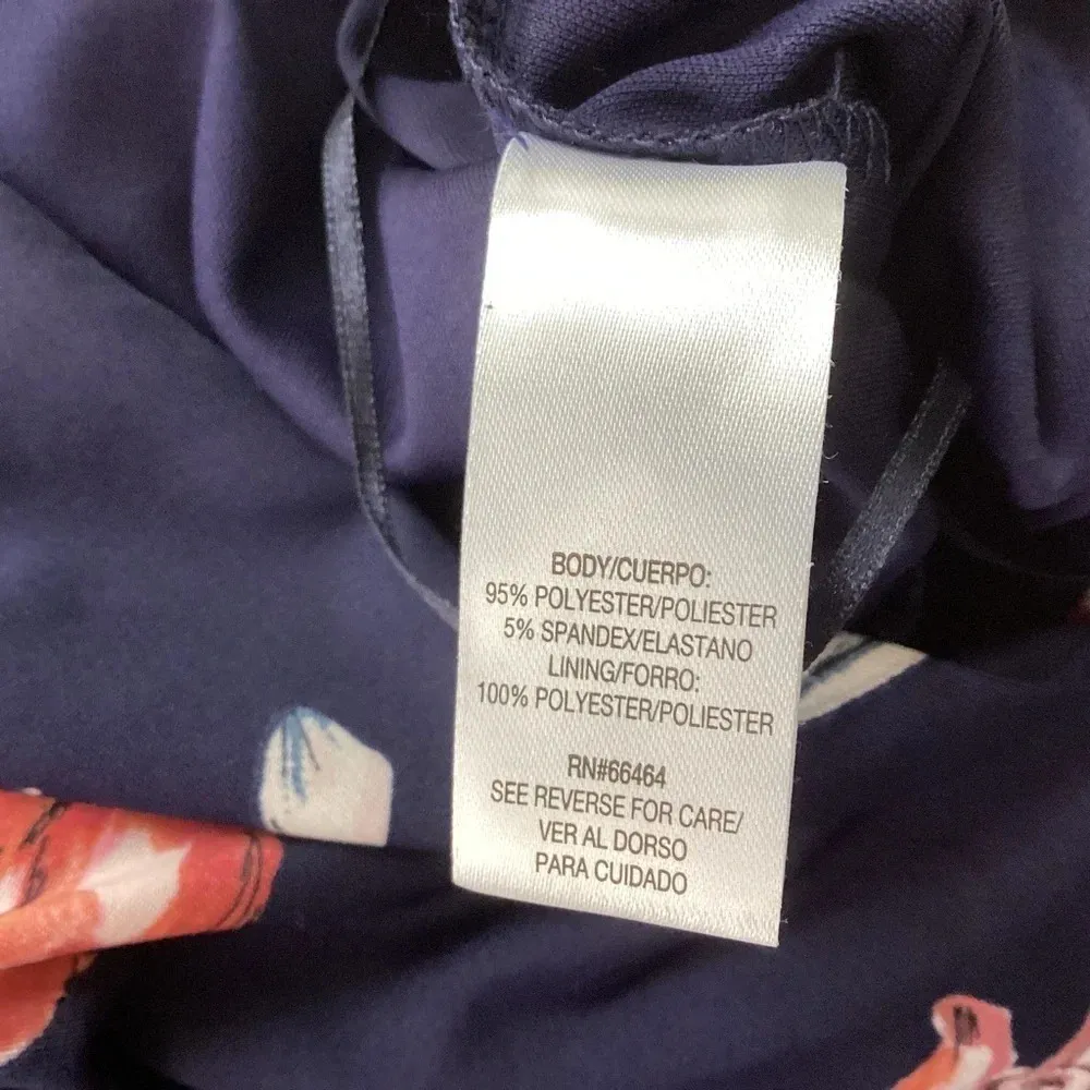 Sandra Darren Floral Cropped Jumpsuit Size Medium NWT - Image 12