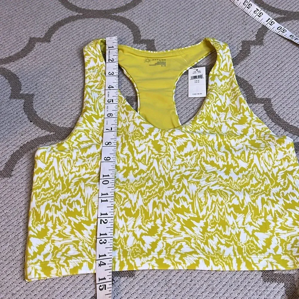 OFFLINE By Aerie Real Me Racerback Longline Sports Bra, Green Rush - Image 5