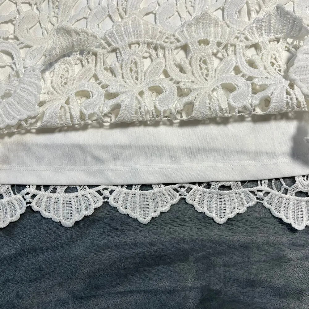 Romeo & Juliet Couture Sleeveless Lace Dress Size Small NEW Festival Bridal - Image 5