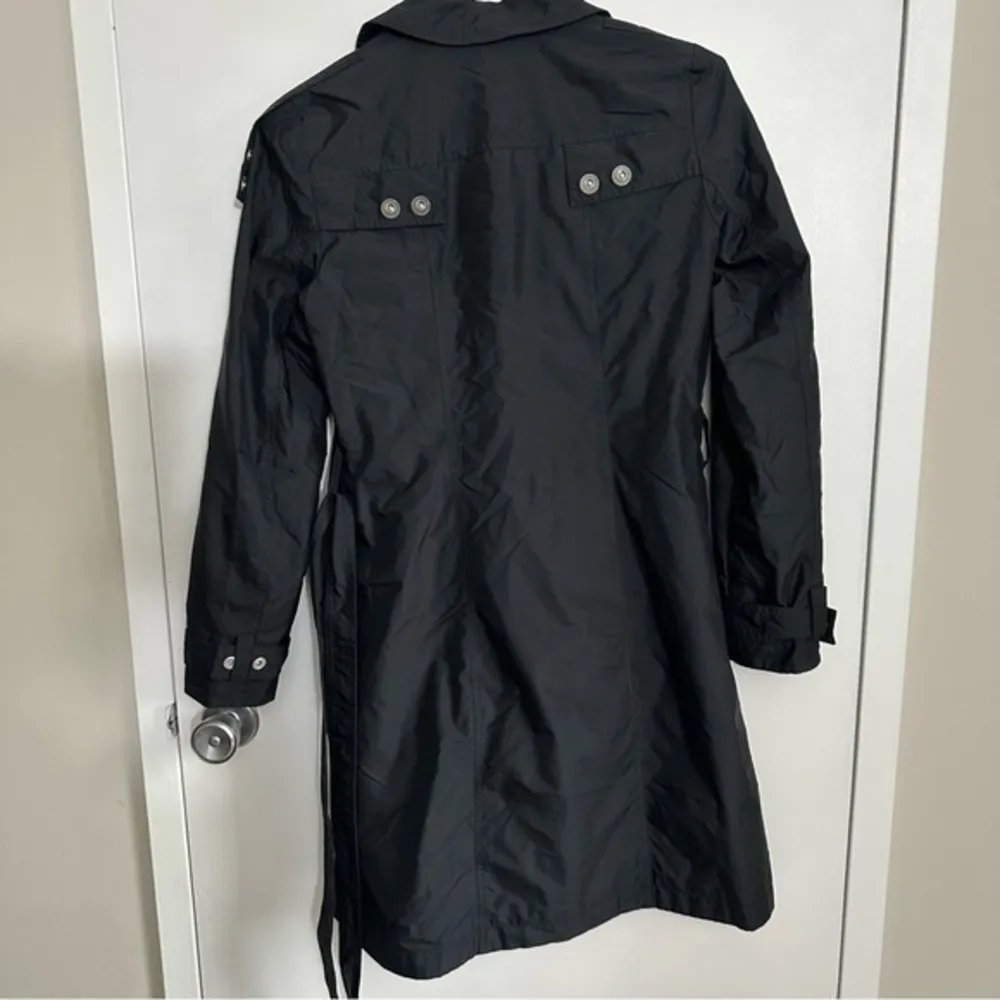 Women’s black trench coat Size xsmall - Image 6