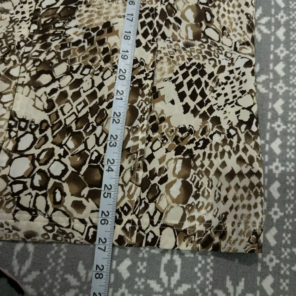 NEW Chico's Additions Printed Full Zip Jacket‎ w/ Pockets Size Large Chico's 2 - Image 8