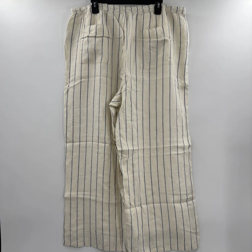 J.Crew Soleil pant in striped linen - Image 6