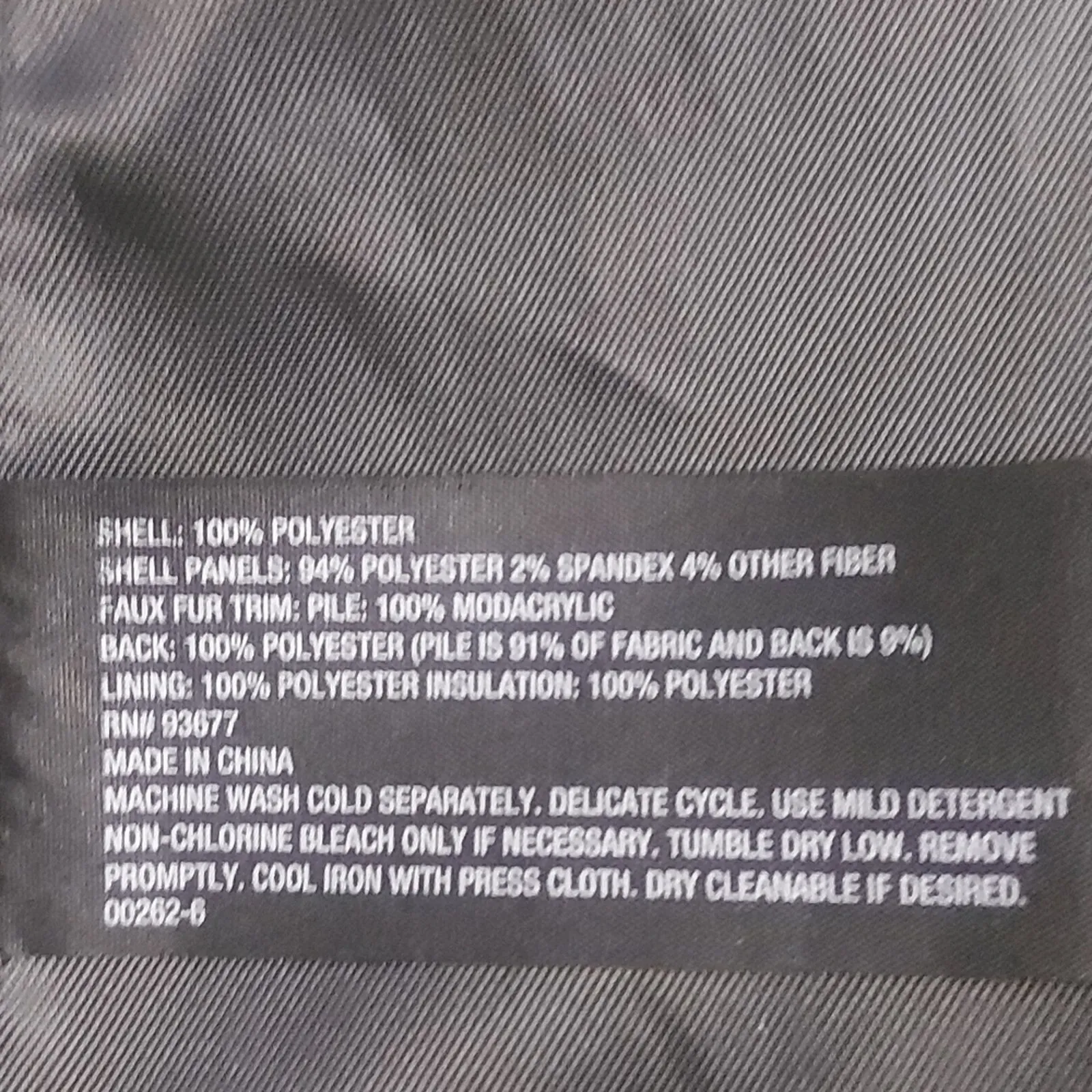 A.N.A Black Long Sleeve Puffer Coat S Winter Minimalist Winter Outdoor Cabincore - Image 11