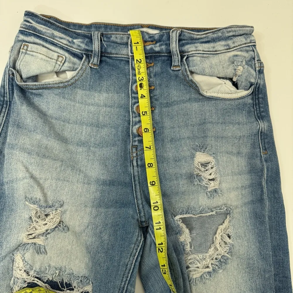 Kancan Signature Kurvy Ultra High Rise Ankle Skinny Size 28 Blue - Image 7