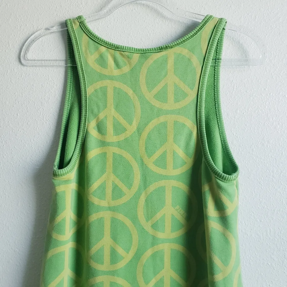 Pink Victoria's Secret Y2K Peace Mini Dress - Image 4