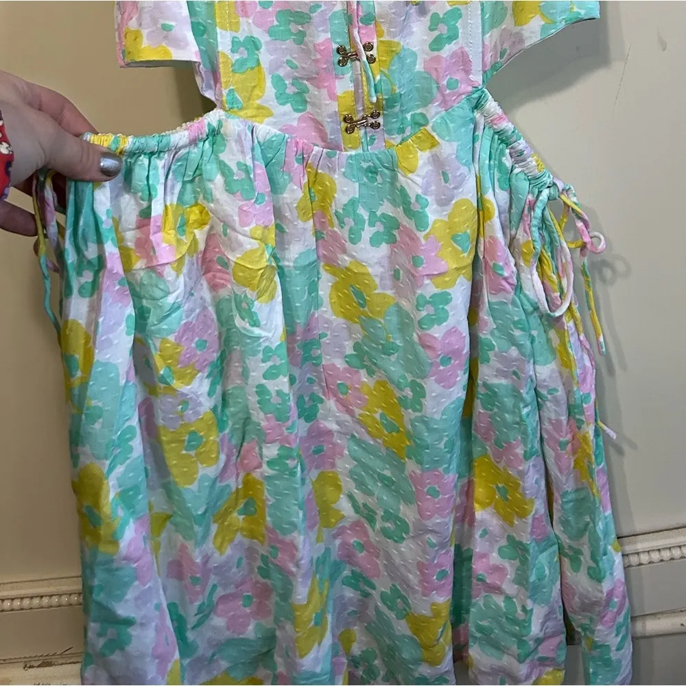 Sabo Mase dress spring floral size xs - Image 3