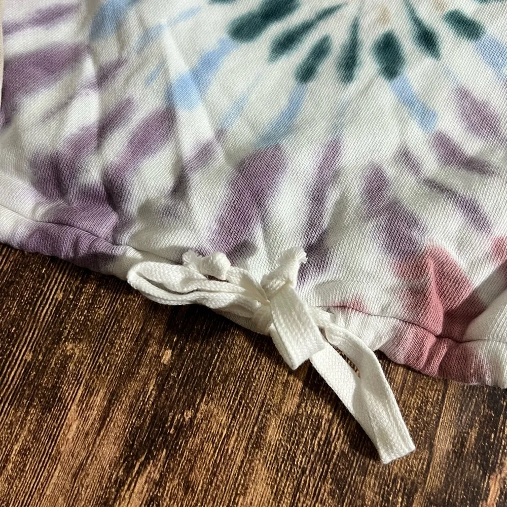 Lucky Brand Small Cool For Summer Cropped Tie Dye Sweater - Image 3