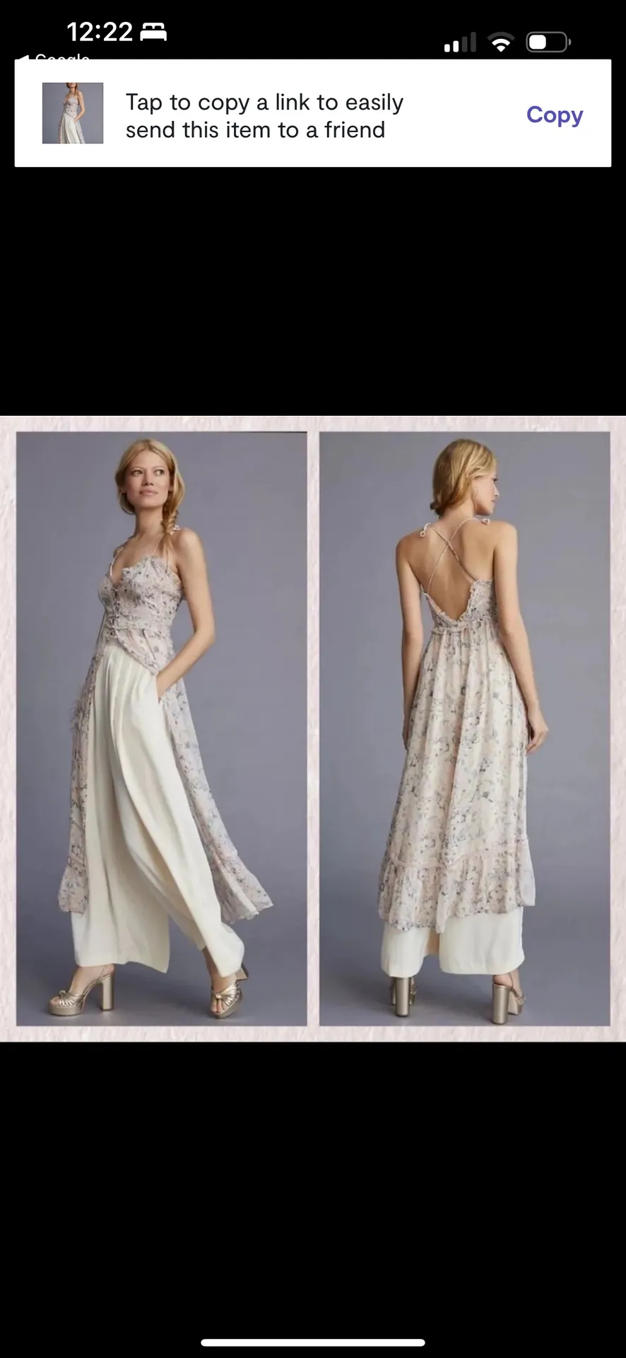 Brand New  Sheer Floral Duster - Image 3