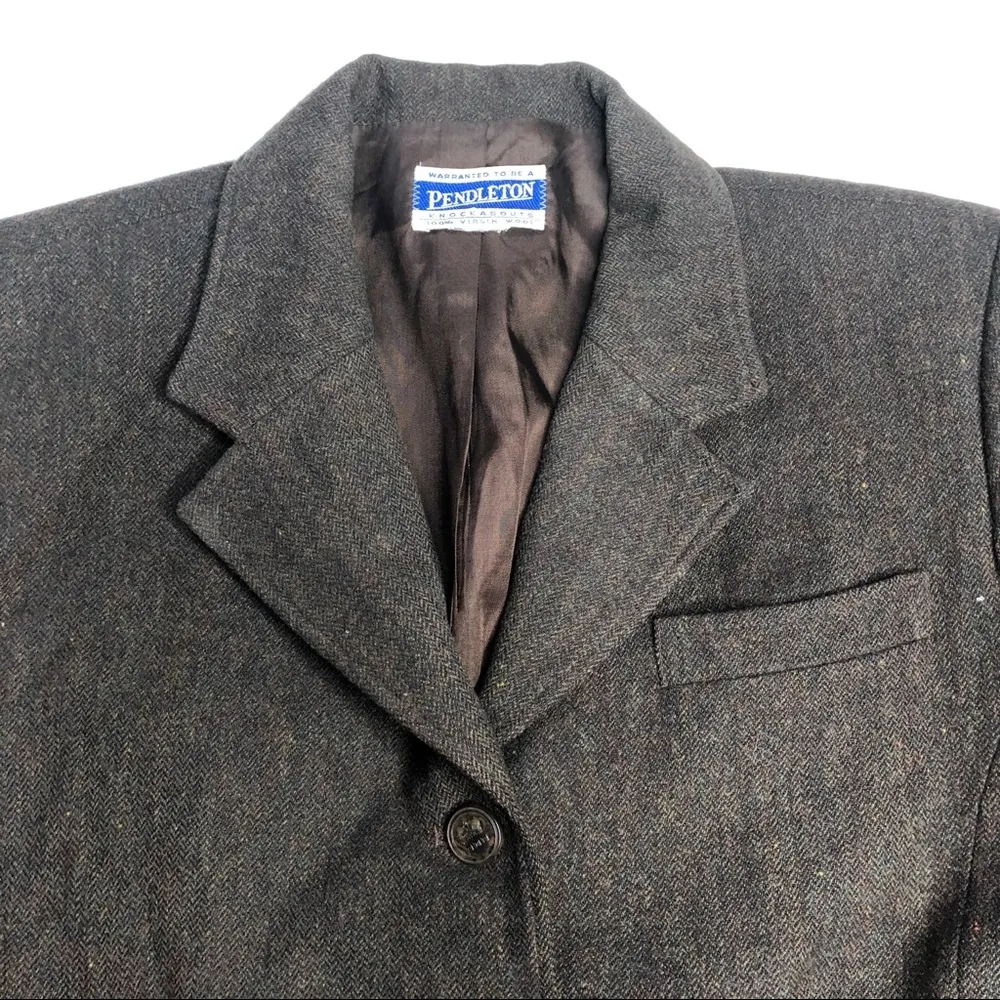 Pendleton Knockabouts Blazer Wool Vintage - Image 3