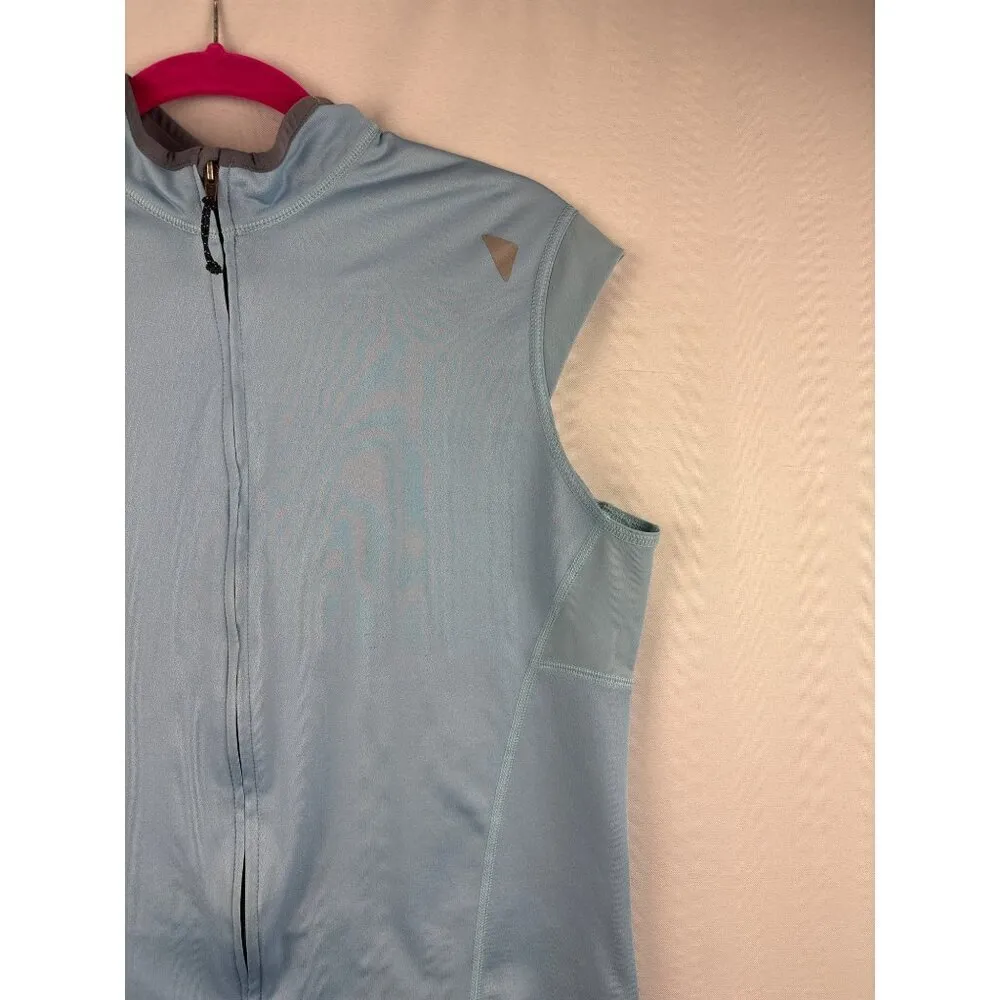 Mountain Hard Wear Womens Sleeveless Cycling Jacket Size L Blue - Image 2