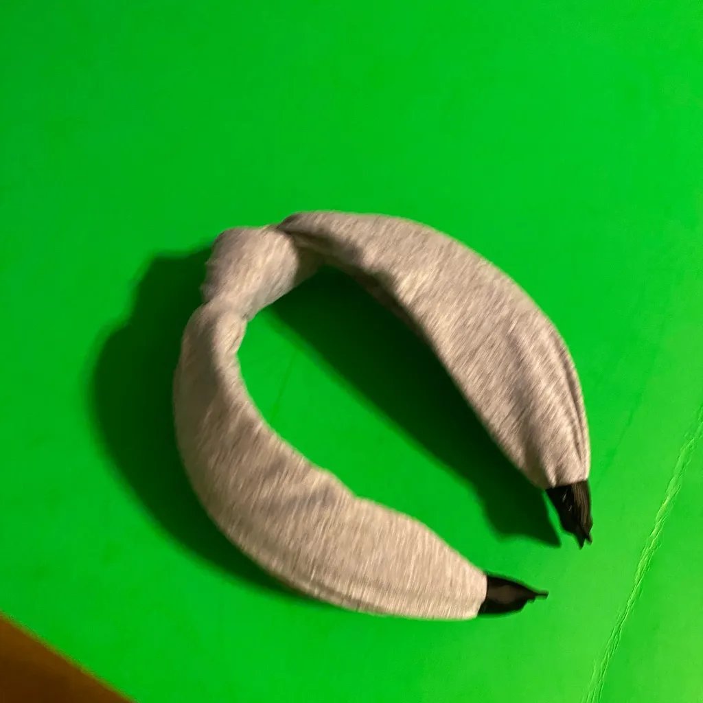 ASOS ❤️ Gray Knotted Headband - Image 3