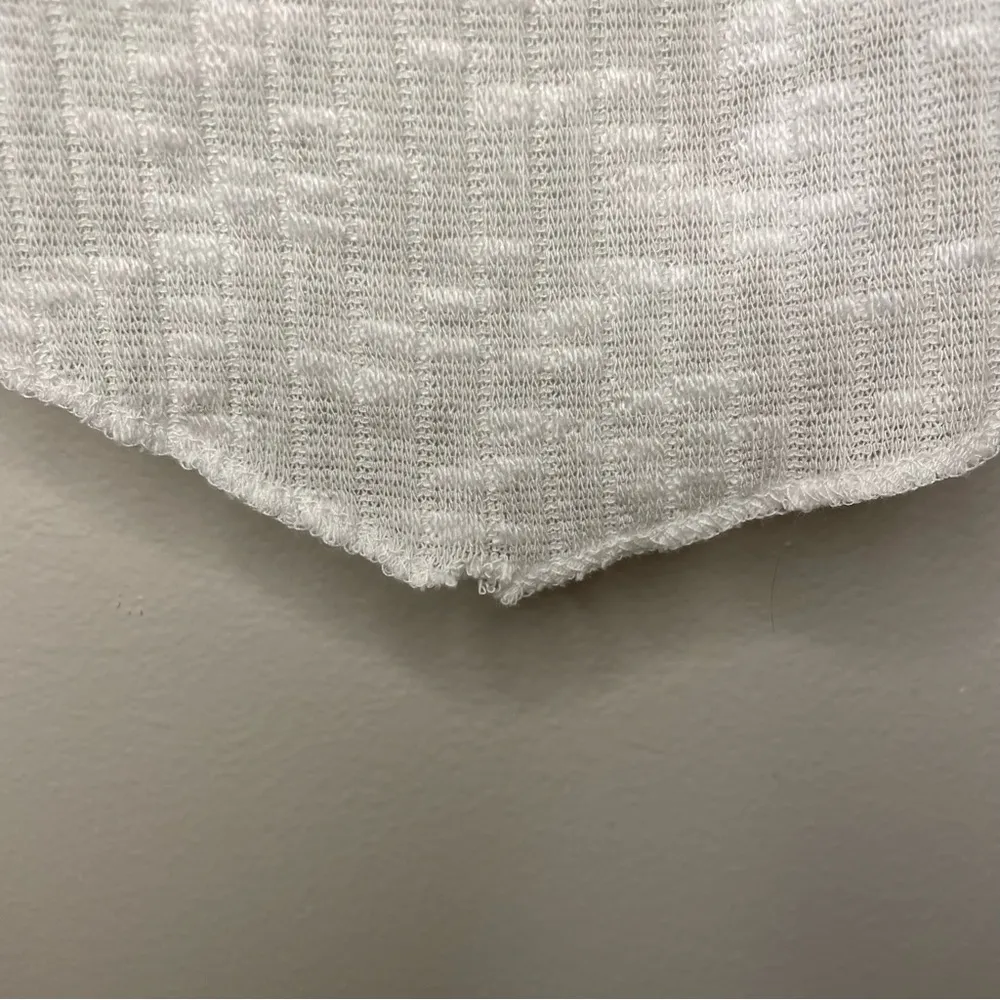 Target - Wild Fable Long Sleeve Sweetheart Crop Top, White, Size S, EUC - Image 6