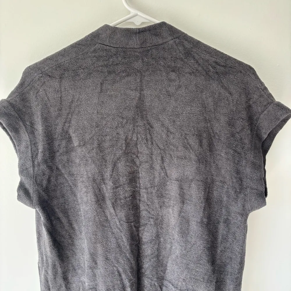 Barefoot Dreams Cozy Chic Ultra Lite Knit Sleeveless Open Front Cardigan Soft - Image 8