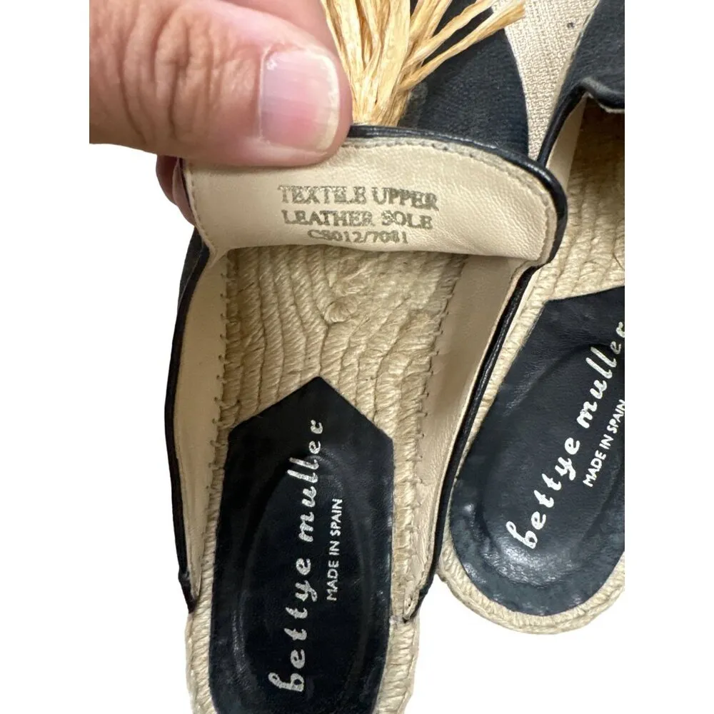 Bettye Muller black slip on shoes/sandals size 7.5 SKU 2324 - Image 6